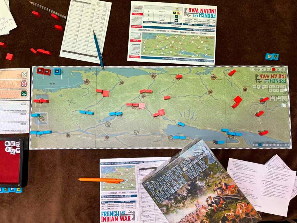 The french and indian war - Reseña juego de mesa